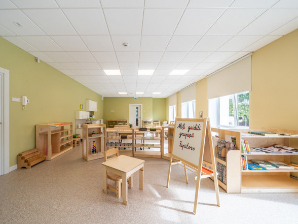 Supply of furniture and equipment to preschool educational institution “Mezapark”